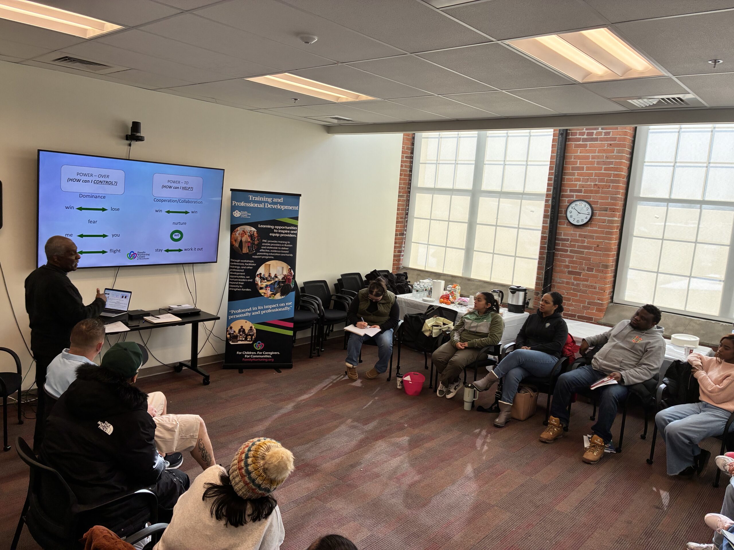 Photos from Nurturing Fathers Program facilitator training