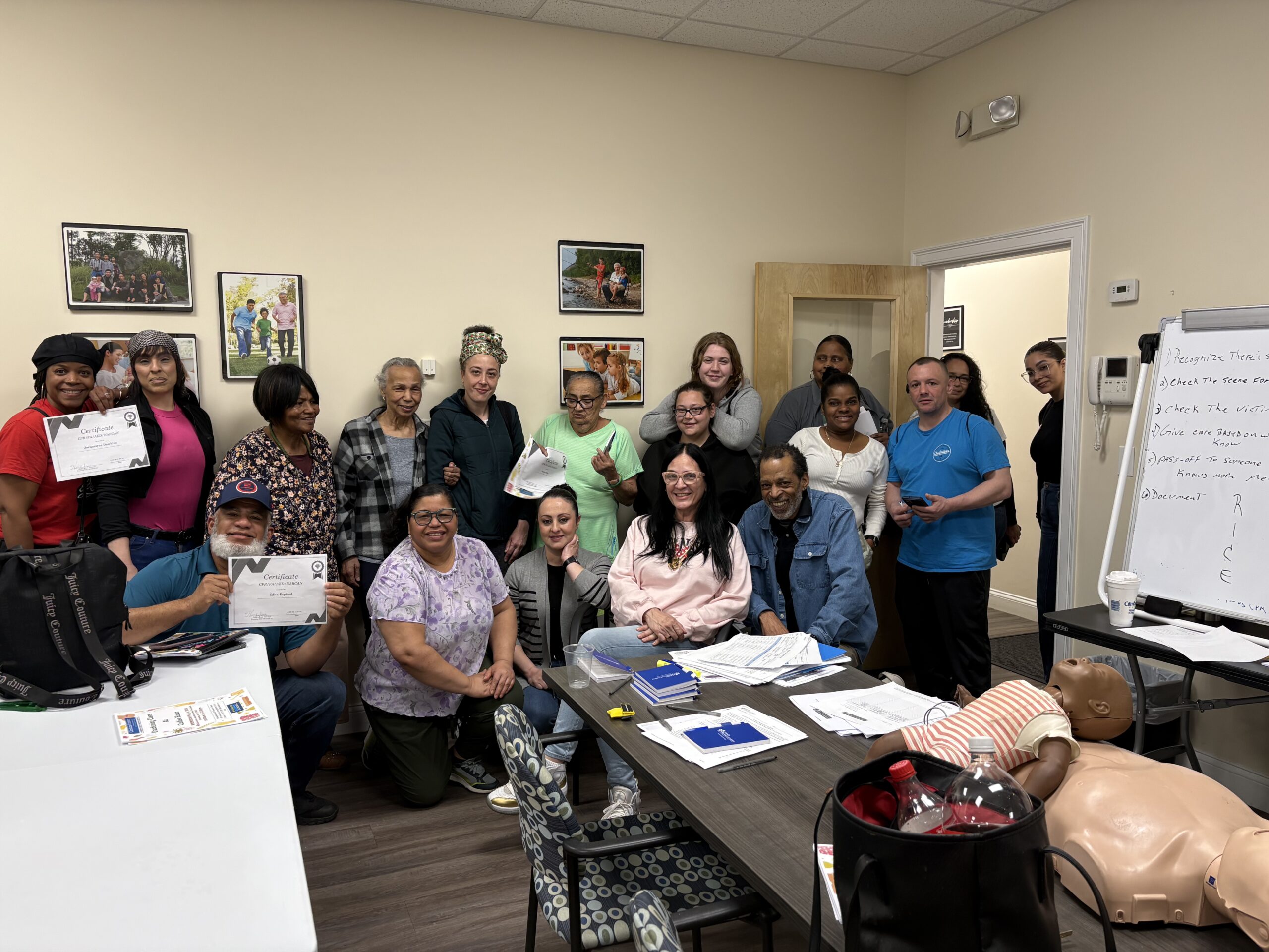 Springfield FRC Public Health Month CPR First Aid Workshop