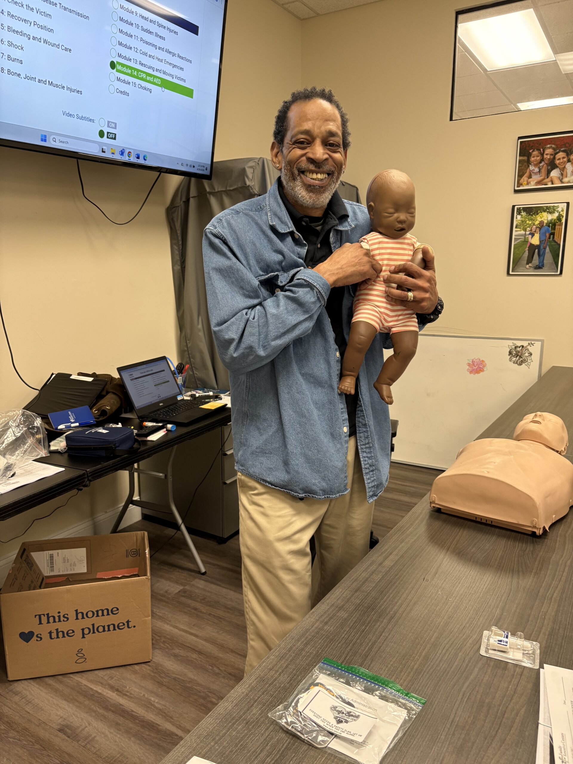 Springfield FRC Public Health Month CPR First Aid Workshop
