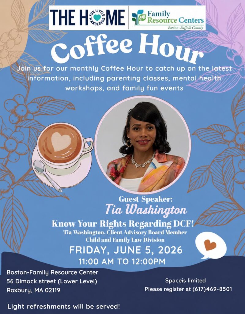 Boston FRC Coffee Hour Friday June 5