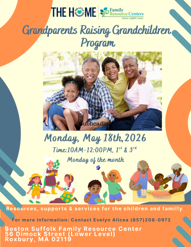 Grandparents Raising Grandchildren flyer