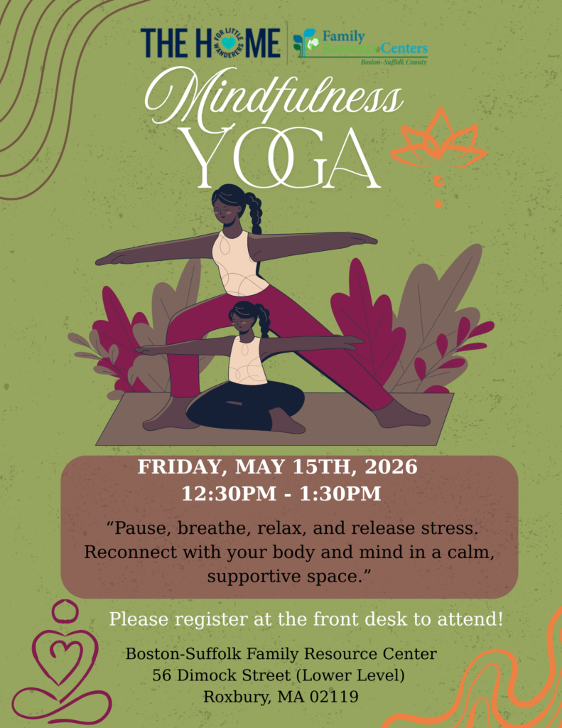 Mindfulness yoga flyer