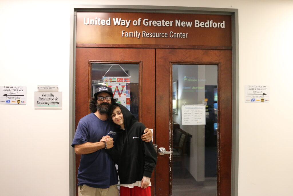 New Bedford FRC Nurturing Fathers Program graduate and son